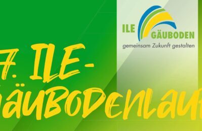 Schriftzug des 7. ILE-Gäubodenlaufs